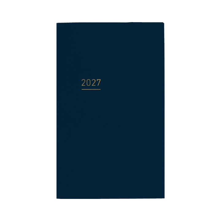 Kokuyo Jibun Techo Lite 2027 A5 Slim Diary - Navy [Pre-Order]
