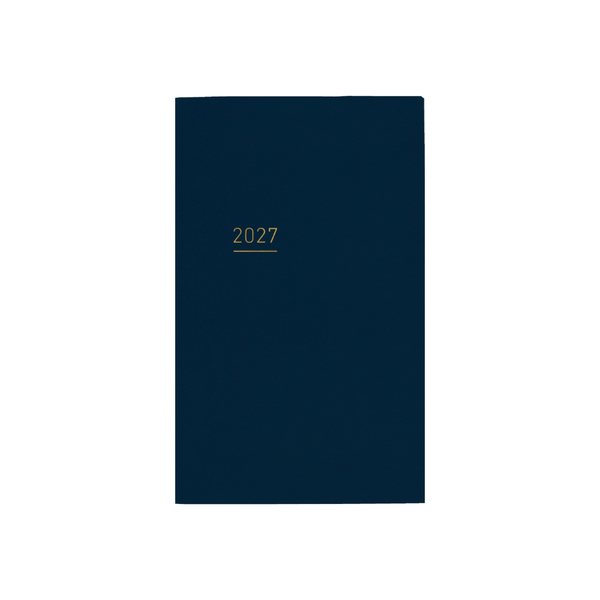Kokuyo Jibun Techo Lite 2027 Mini B6 Slim Diary - Navy [Pre-Order]