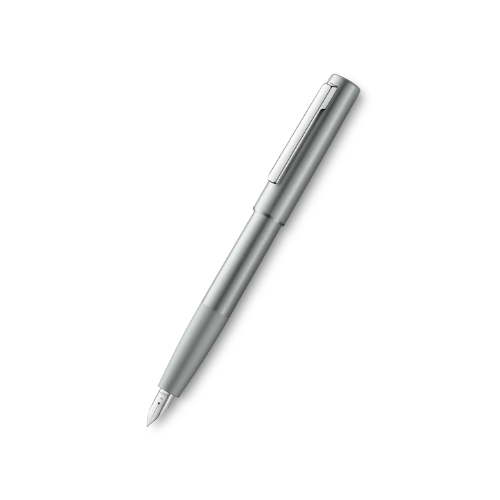 Lamy Aion Fountain Pen Olive Silver