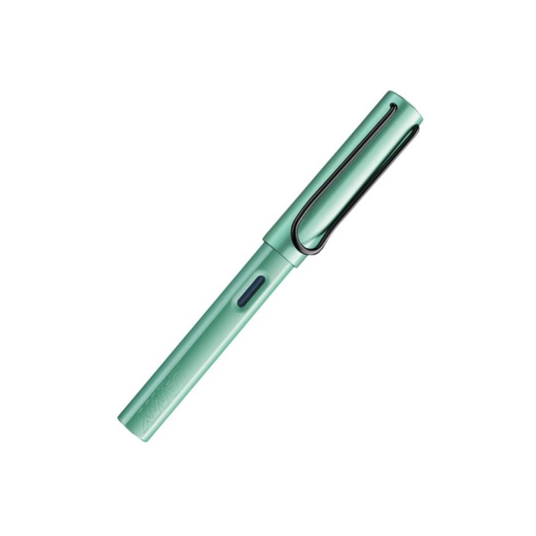 Lamy AL-Star Fountain Pen - Mint — uncapped with cap posted