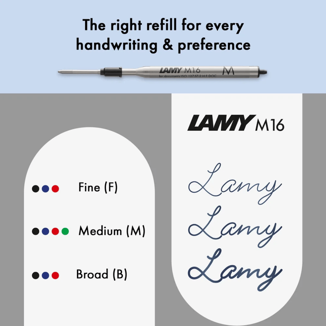 Lamy Logo Ballpoint Pen Matt Blue