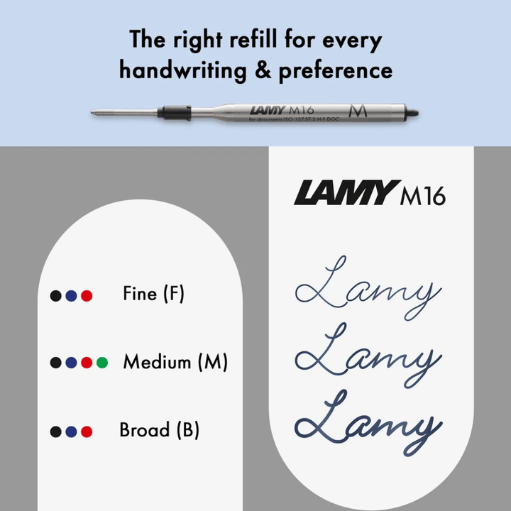 Lamy Logo Ballpoint Pen Matt Blue