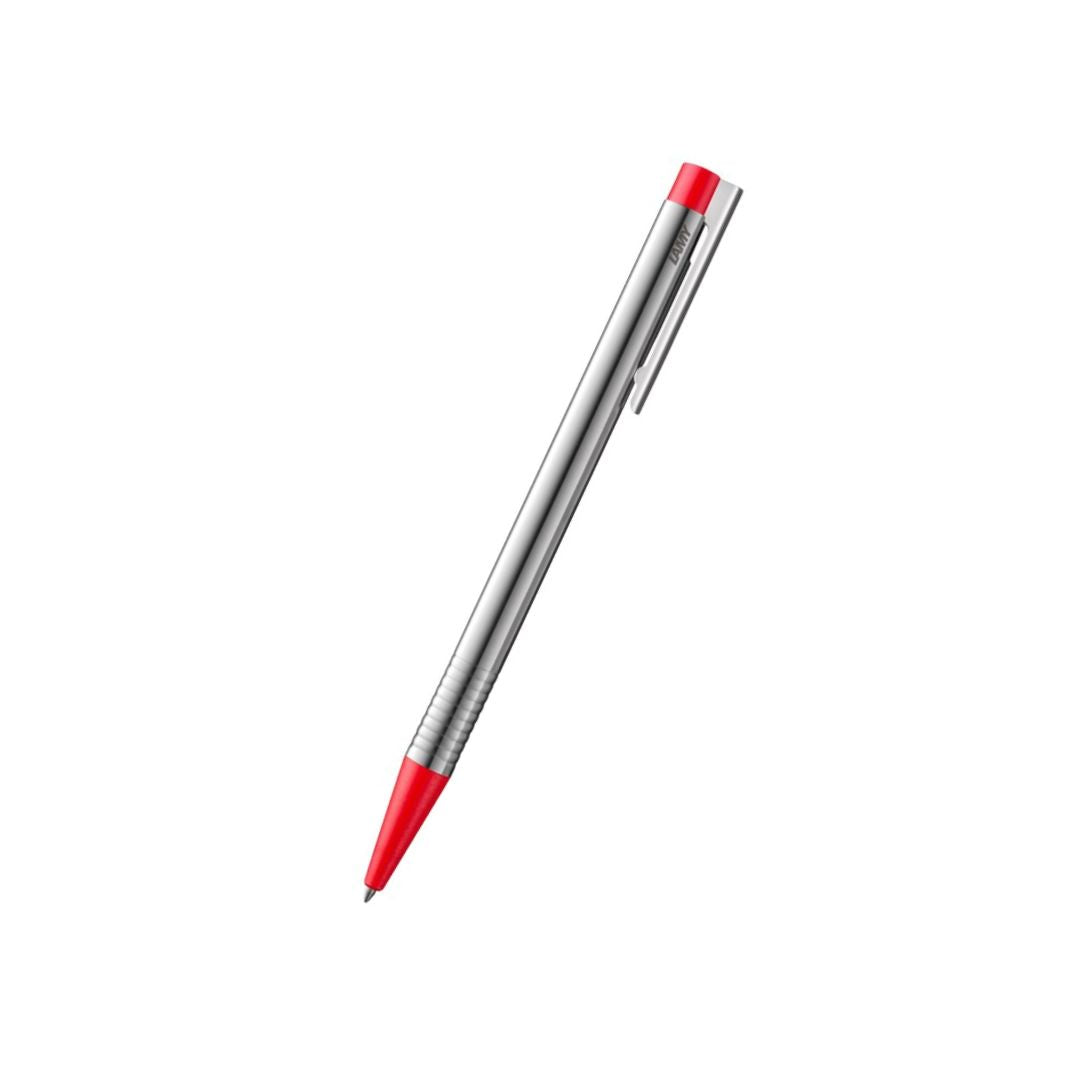 Lamy Logo Ballpoint Pen Matt Red — capped