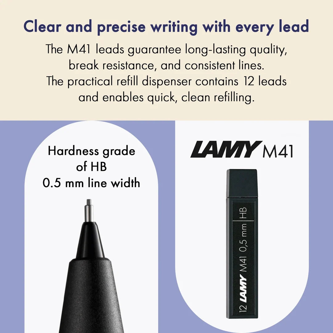 Lamy M41 Lead Refill 0.5mm – detail view