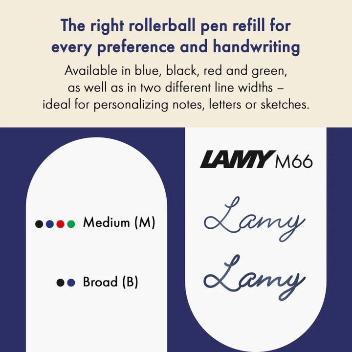 Lamy M66 Rollerball Pen Refill