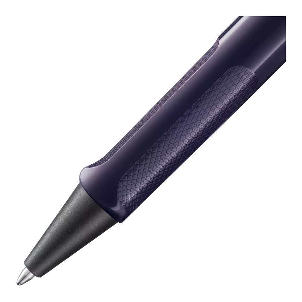 LAMY Safari Ballpoint Pen Meteora special edition 2026 - close-up of the textured grip section