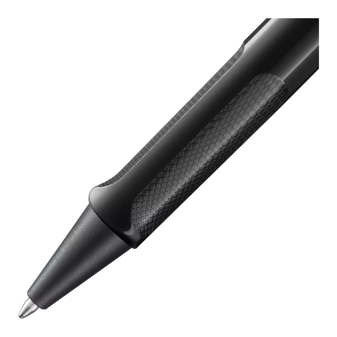 LAMY Safari Ballpoint Pen Meteorite special edition 2026 - close-up of the textured grip section
