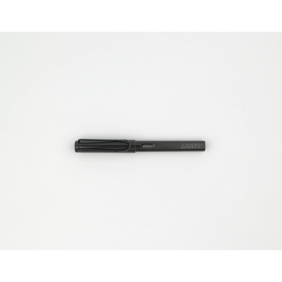 LAMY Safari Fountain Pen Meteorite special edition 2026 - capped, top view