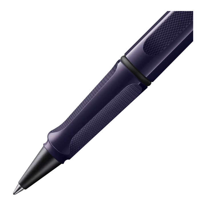 LAMY Safari Rollerball Pen Meteora special edition 2026 - close-up of the textured grip section
