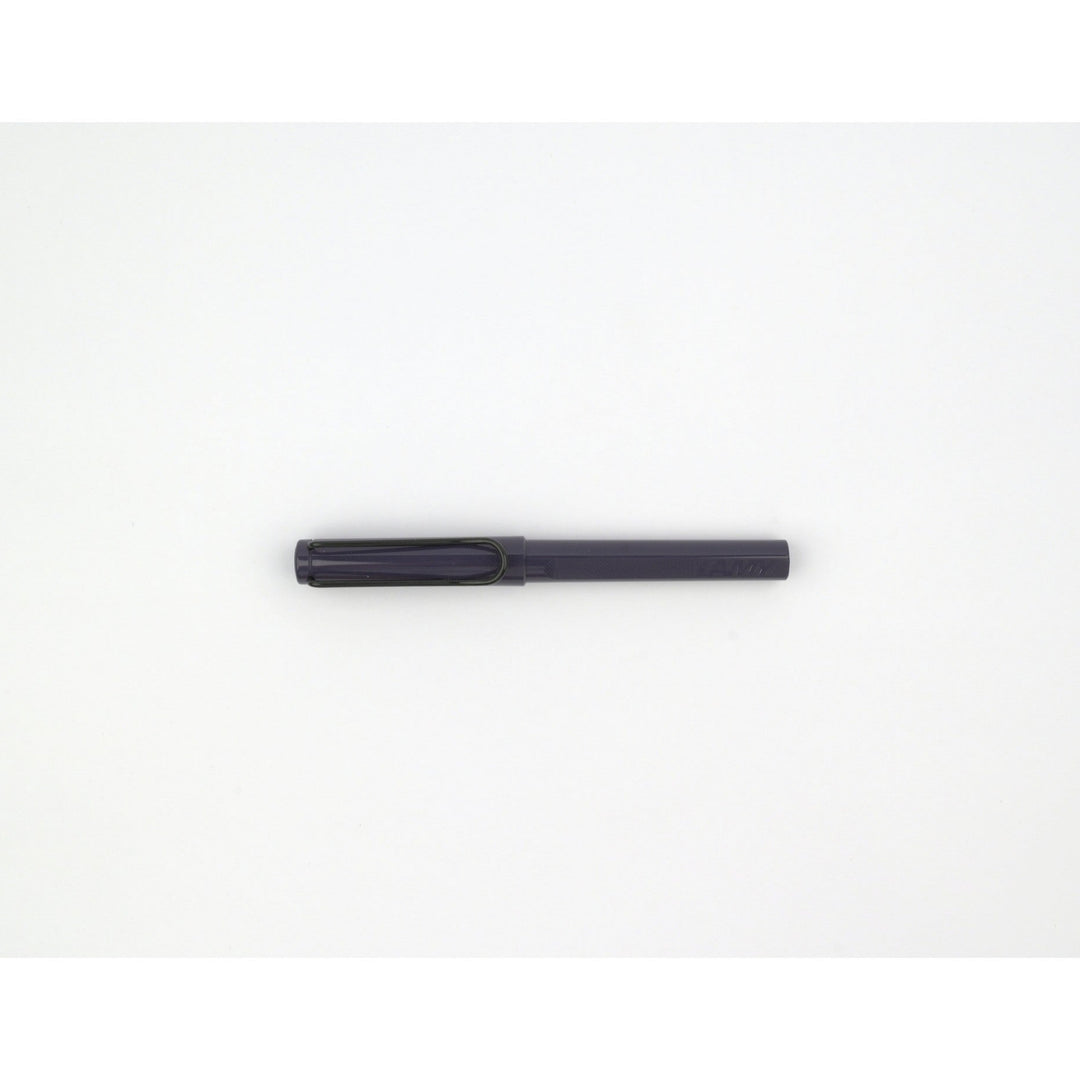 LAMY Safari Rollerball Pen Meteora special edition 2026 - capped, top view