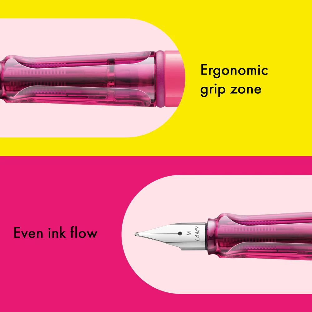 Lamy Safari Special Edition Fountain Pen Neon Pink