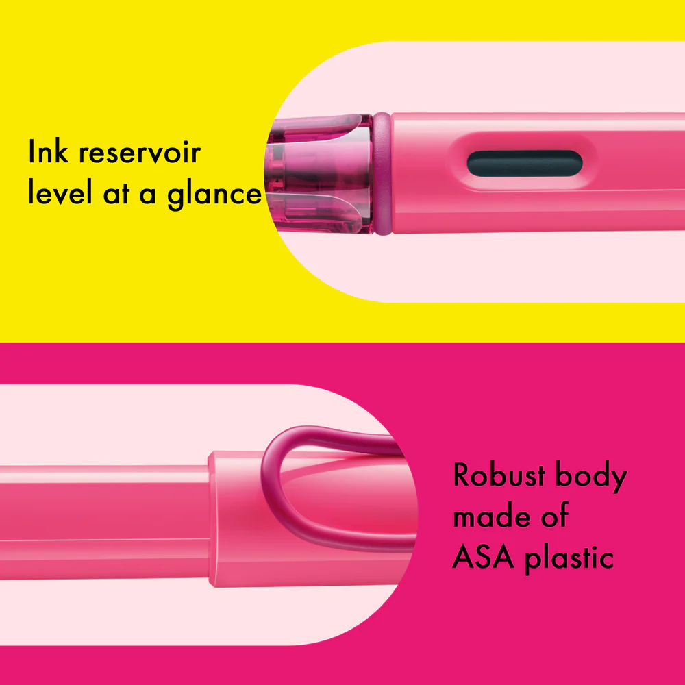 Lamy Safari Special Edition Fountain Pen Neon Pink