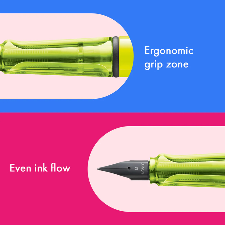 Lamy Safari Special Edition Fountain Pen Neon Yellow