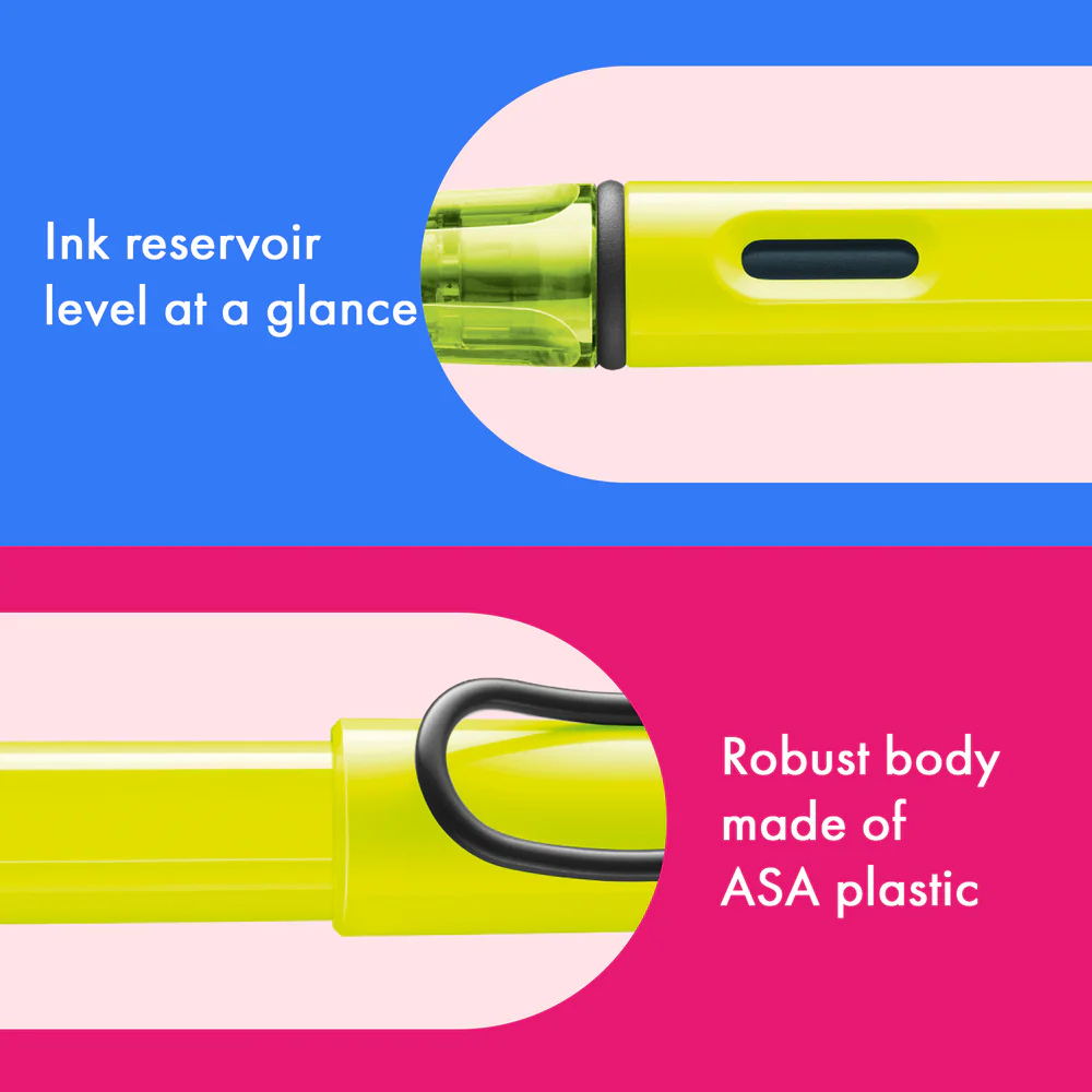 Lamy Safari Special Edition Fountain Pen Neon Yellow