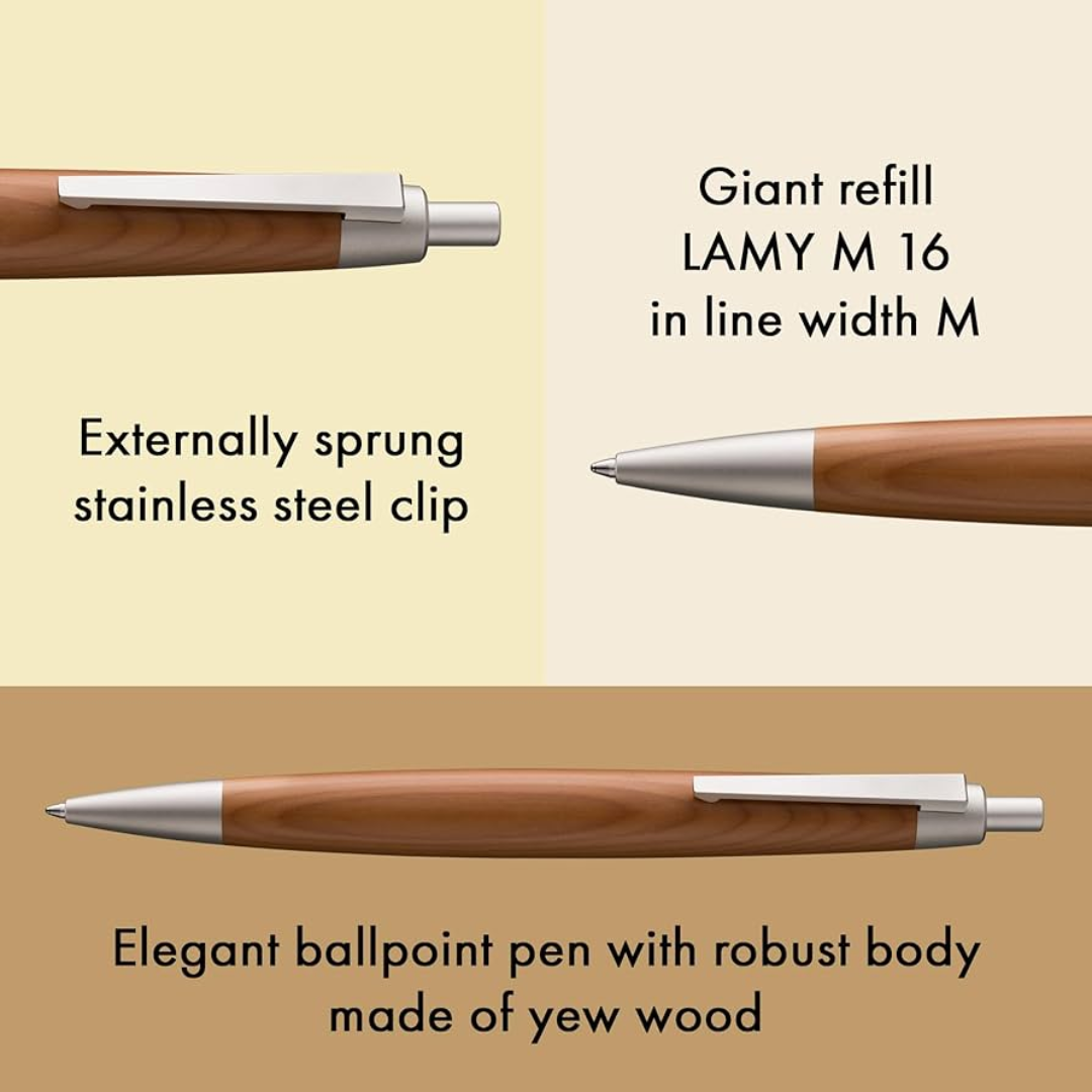 Lamy 2000 Ballpoint Pen Taxus — Lamy ballpoint pen — reliable smooth-writing everyday pen, at Cityluxe Singapore