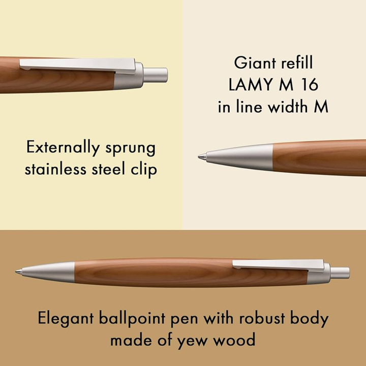Lamy 2000 Ballpoint Pen Taxus — Lamy ballpoint pen — reliable smooth-writing everyday pen, at Cityluxe Singapore