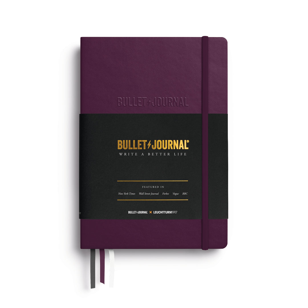 Leuchtturm1917 A5 Medium Bullet Journal Edition 2 Purple - Dotted