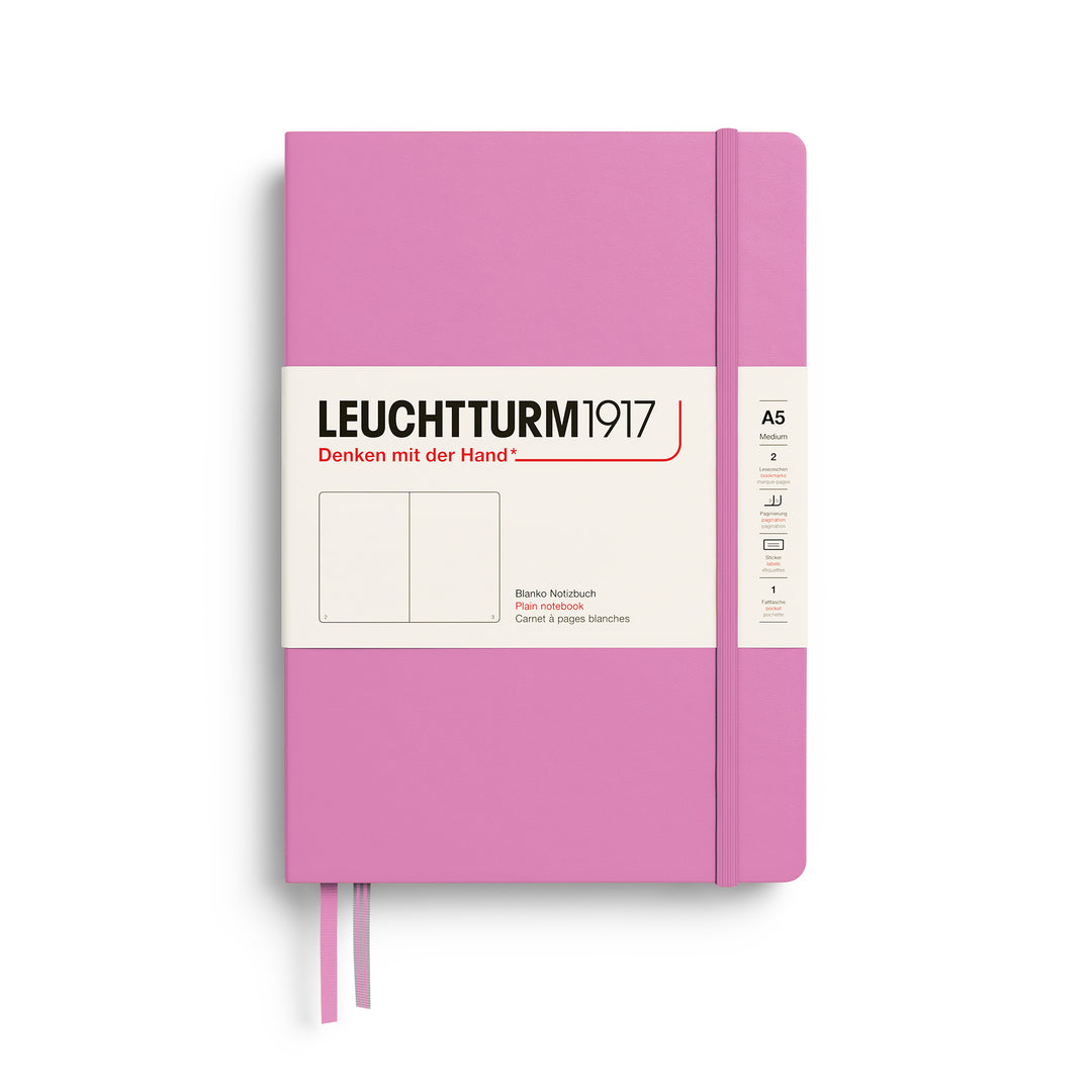 Leuchtturm1917 A5 Medium Hardcover Notebook - Plain / Bubblegum