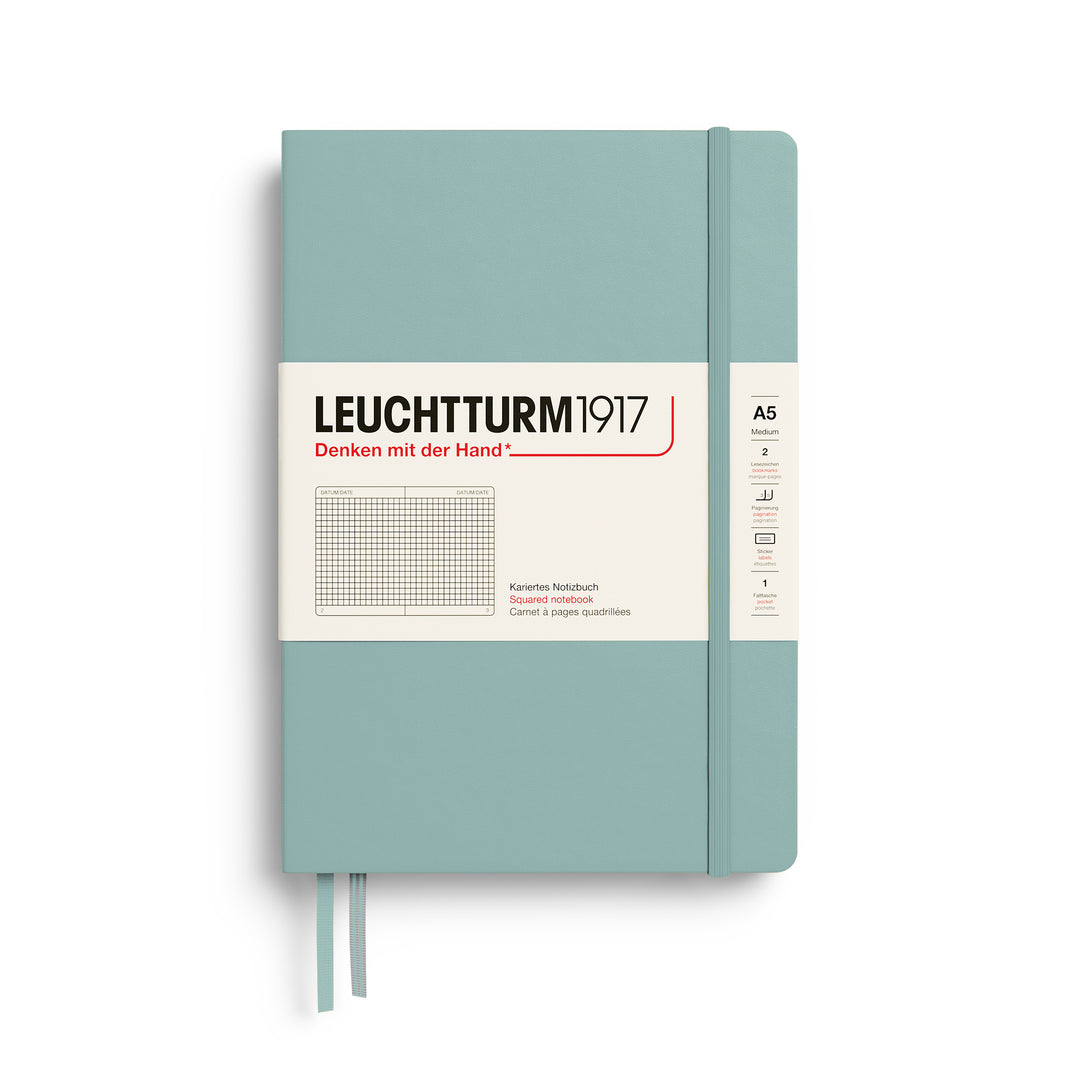 Leuchtturm1917 A5 Medium Hardcover Notebook - Ruled / Dove