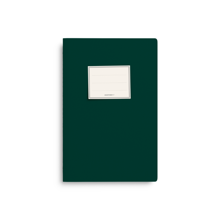 Leuchtturm1917 A5 Medium Jottbook Pur Front Sticker - Forest Green