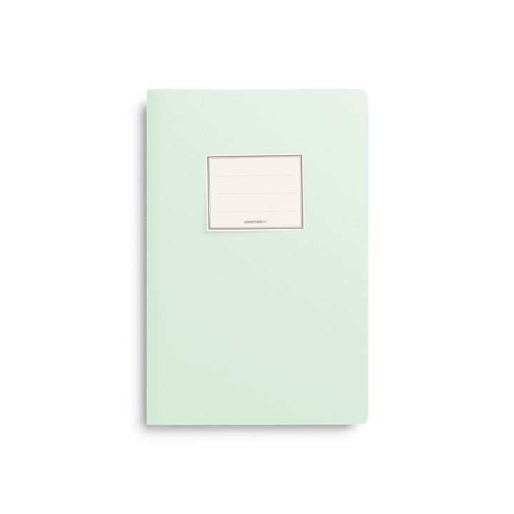 Leuchtturm1917 A5 Medium Jottbook Pur Front Sticker - Mint Green