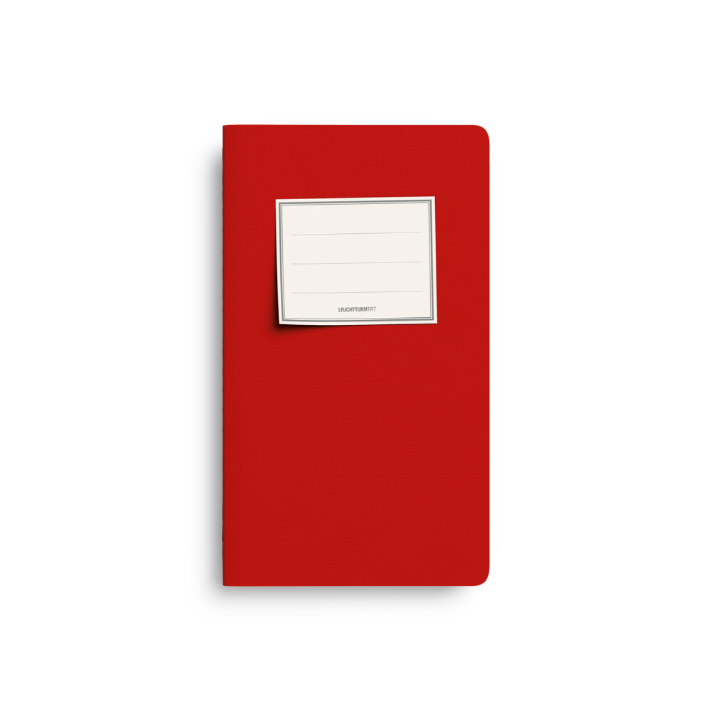 Leuchtturm1917 A6 Pocket Jottbook Pur Front Sticker - Cherry