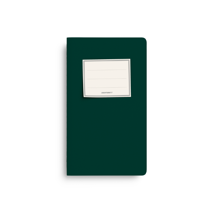 Leuchtturm1917 A6 Pocket Jottbook Pur Front Sticker - Forest Green