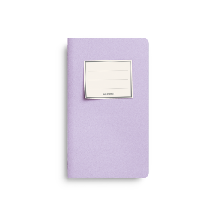 Leuchtturm1917 A6 Pocket Jottbook Pur Front Sticker - Lilac