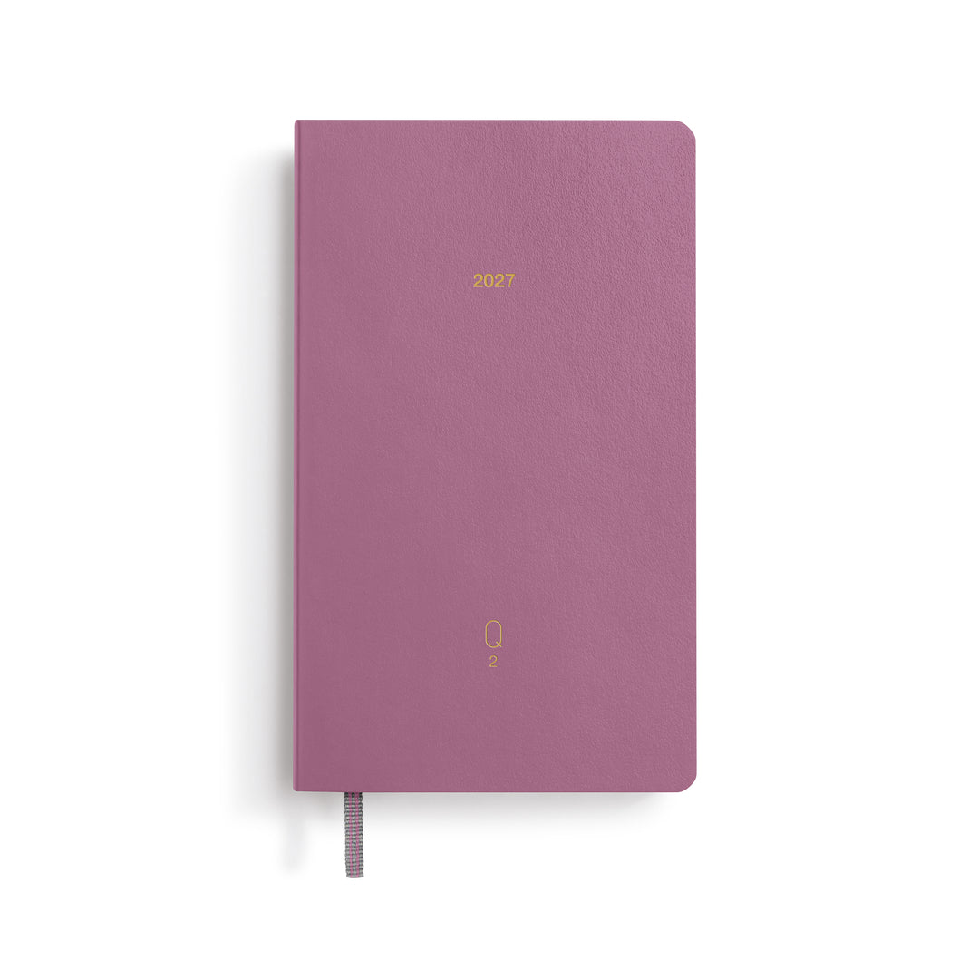 Leuchtturm1917 A6 Pocket Quarterly Daily Planner 2027, 4-Pack - Rose Shades