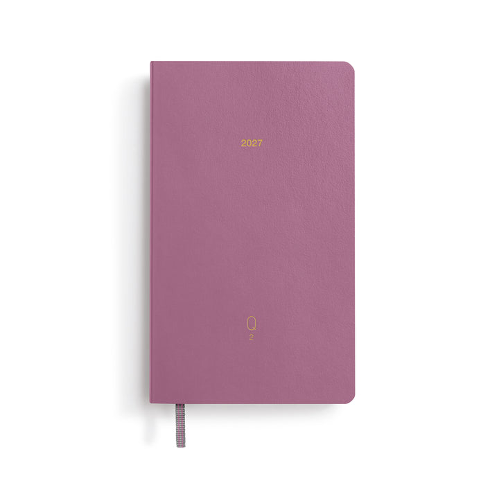 Leuchtturm1917 A6 Pocket Quarterly Daily Planner 2027, 4-Pack - Rose Shades