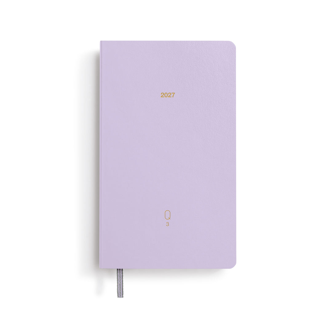 Leuchtturm1917 A6 Pocket Quarterly Daily Planner 2027, 4-Pack - Rose Shades