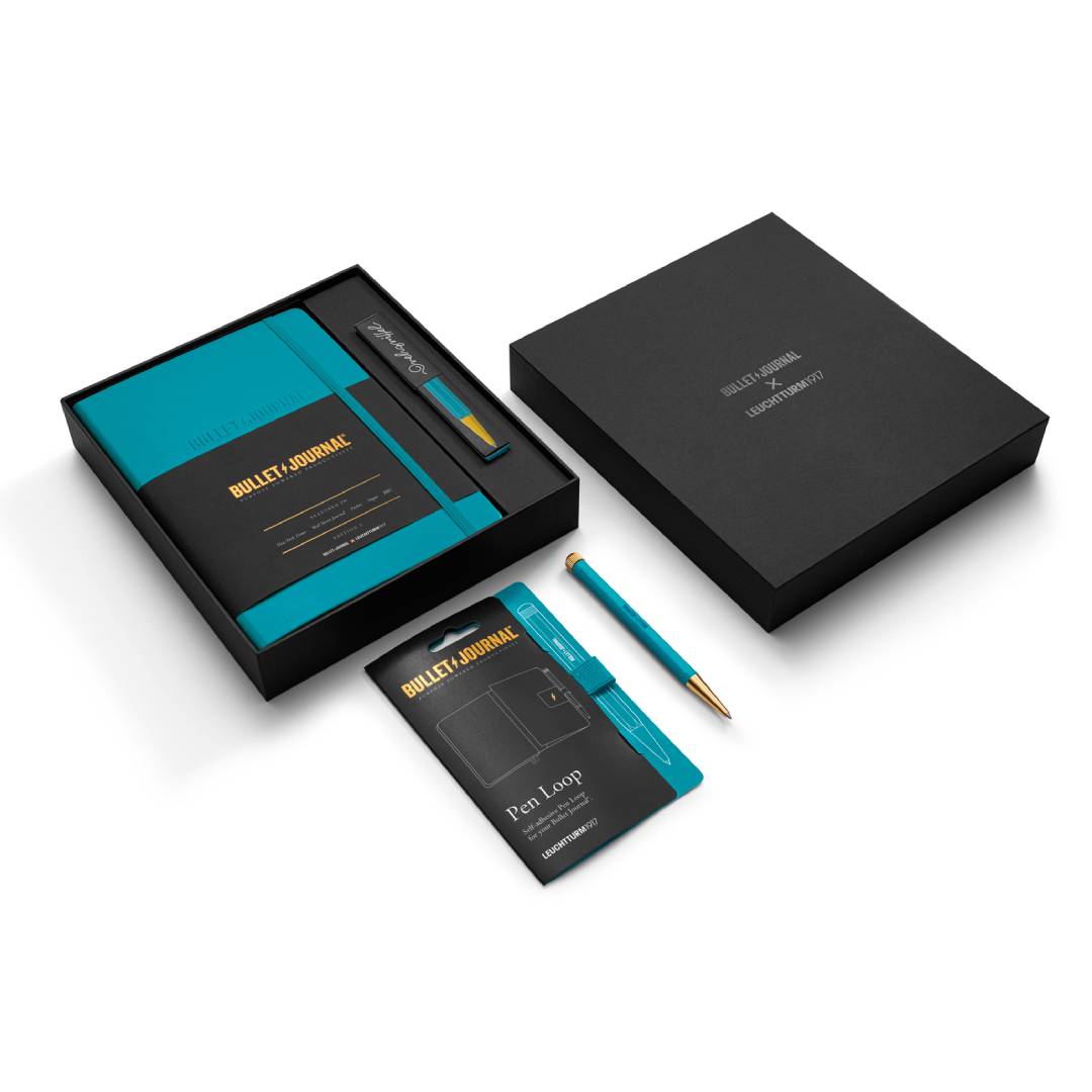 Leuchtturm1917 Bullet Journal Pocket A6 Softcover Notebook in Dotted / Turquoise25 — Leuchtturm1917 notebook — quality writing journal with premium paper, at Cityluxe Singapore stationery store