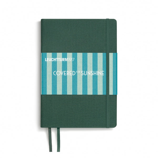 Leuchtturm1917 Covered for Sunshine Notebook Medium A5 Dotted - Pinetree