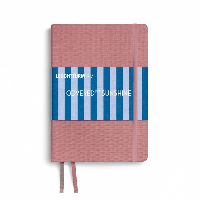 Leuchtturm1917 Covered for Sunshine Notebook Medium A5 Dotted - Beach Rose