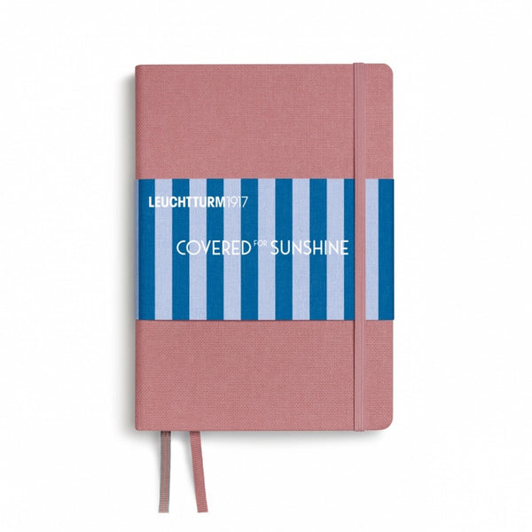Leuchtturm1917 Covered for Sunshine Notebook Medium A5 Dotted - Beach Rose
