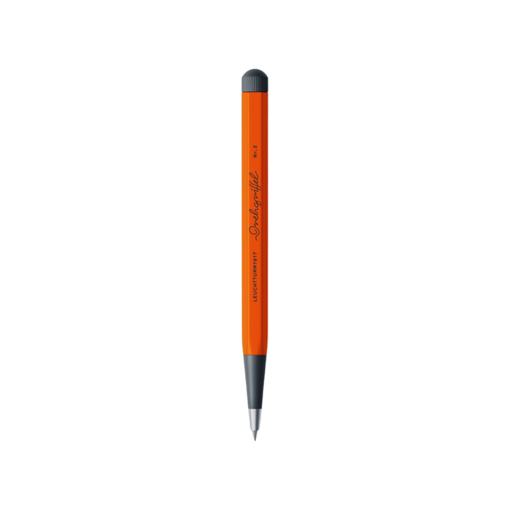 Leuchtturm1917 Drehgriffel Nr. 2 - Mechanical Pencil with Graphite Lead - Pumpkin
