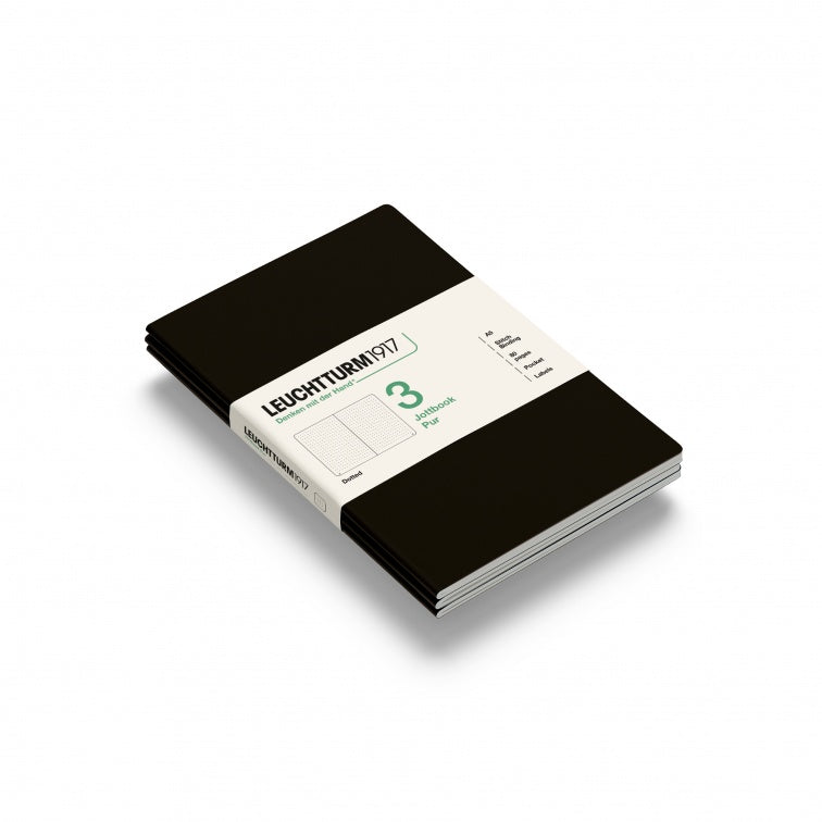 Leuchtturm1917 Jottbook Pur Medium Dotted - Black
