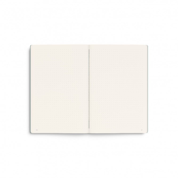 Leuchtturm1917 Jottbook Pur Medium Dotted - Forest Green