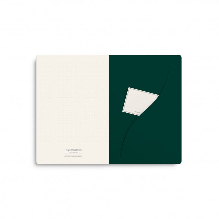 Leuchtturm1917 Jottbook Pur Medium Dotted - Forest Green