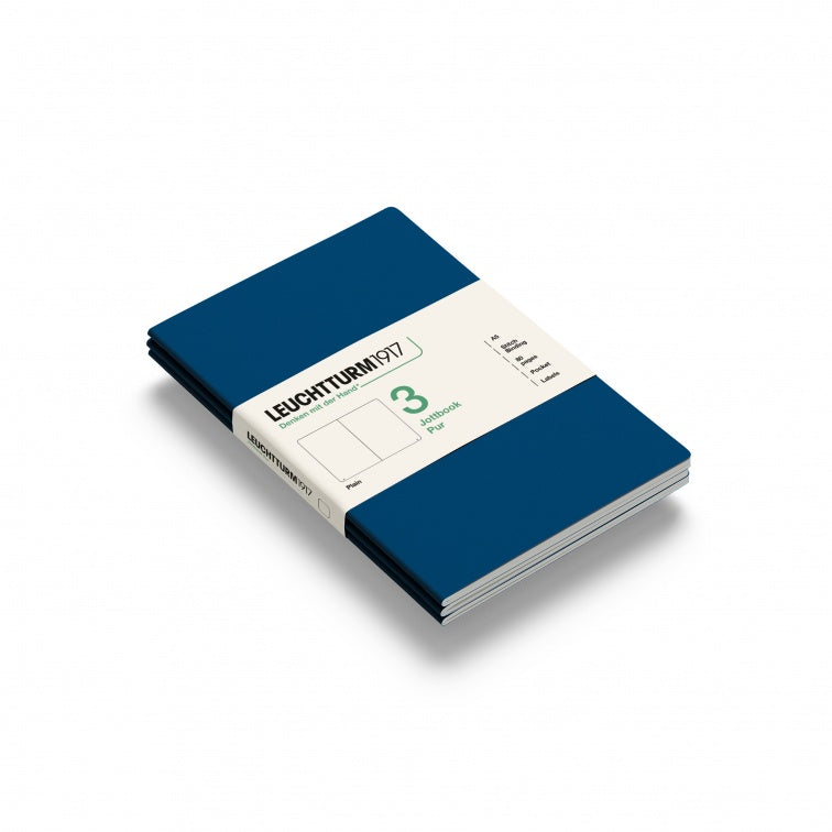 Leuchtturm1917 Jottbook Pur Medium Plain - Indigo