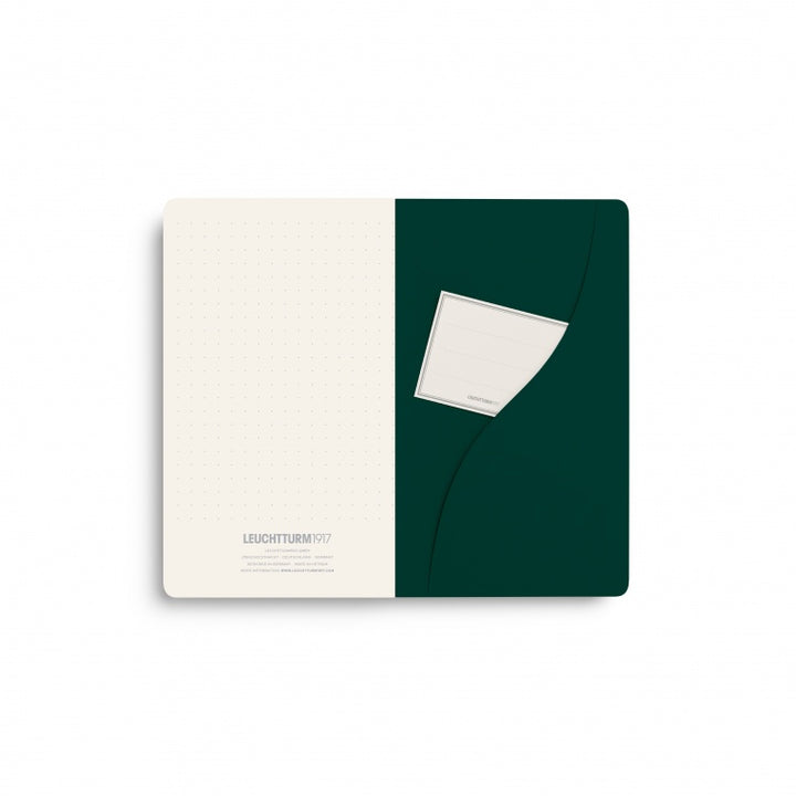 Leuchtturm1917 Jottbook Pur Pocket Dotted - Forest Green