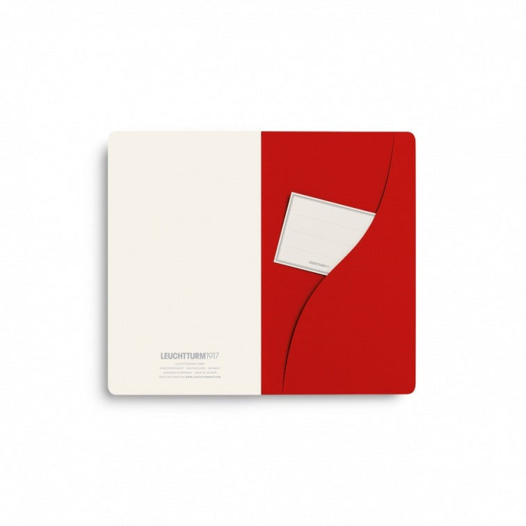 Leuchtturm1917 Jottbook Pur Pocket Plain - Cherry