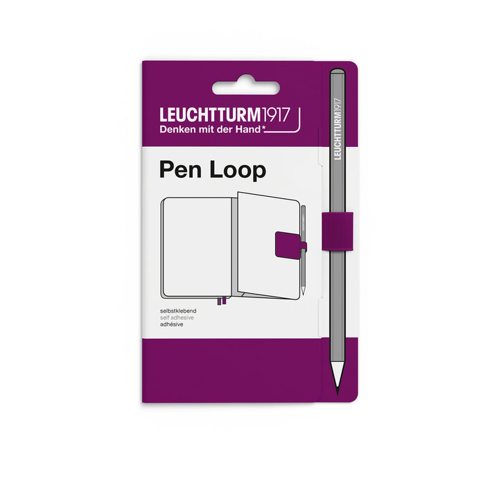 Leuchtturm1917 Pen Loop - Burgundy