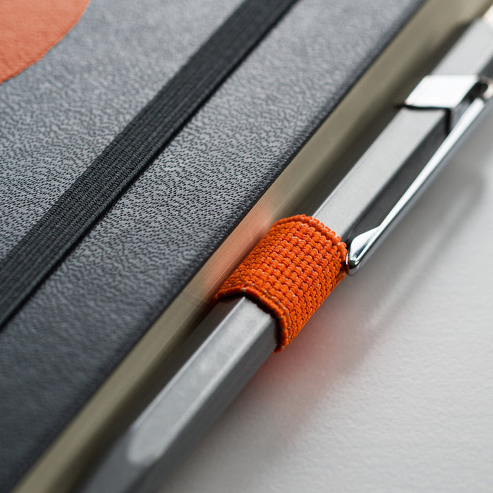 Leuchtturm1917 pen loop – attached to notebook