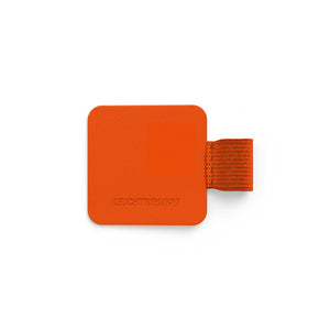 Leuchtturm1917 Pen Loop in Pumpkin orange – notebook accessory with elastic pen holder.