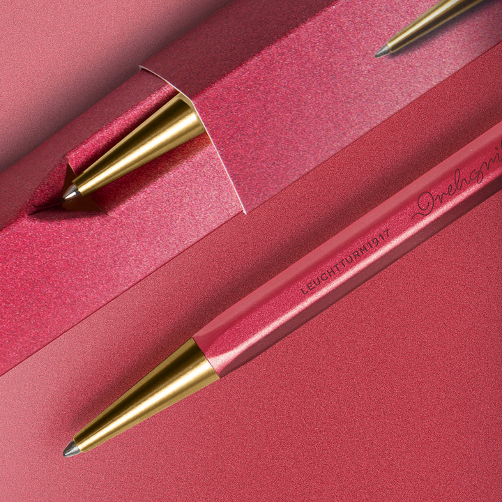 Leuchtturm1917 Silk Edition Drehgriffel Nr. 1 Ballpoint Pen - Purpur