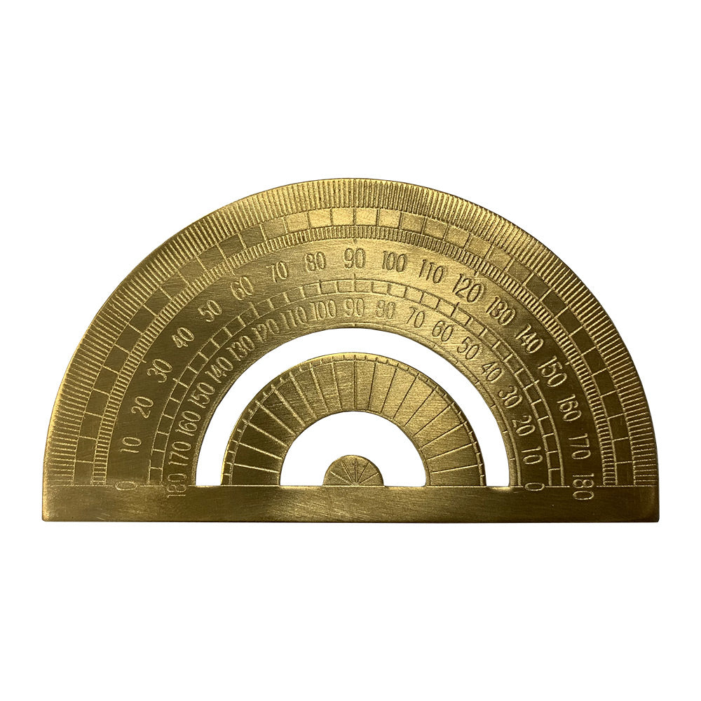 Luddite Brass Protractor