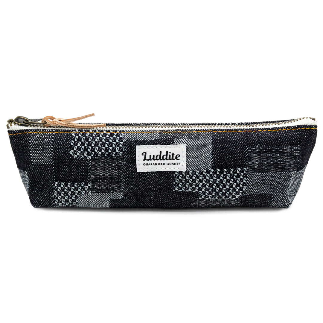 Luddite Pen Case S - Okayama Denim Patchwork