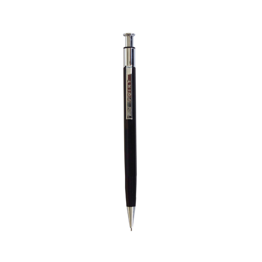 Luddite POINT Mechanical Pencil 0.5mm – Black — Luddite fountain pen — precision nib writing instrument, at Cityluxe Singapore stationery store