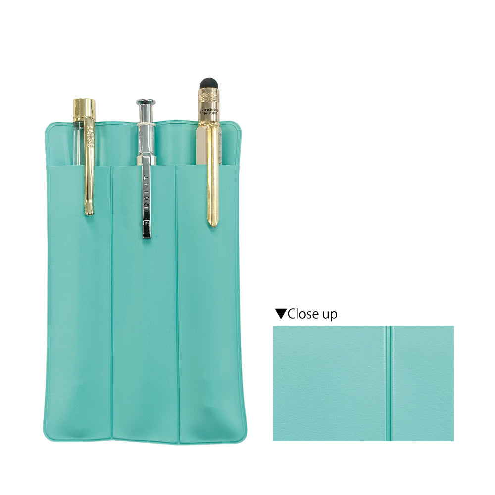 Luddite POINT Pen Holder for 3 Pens - Cobalt Green